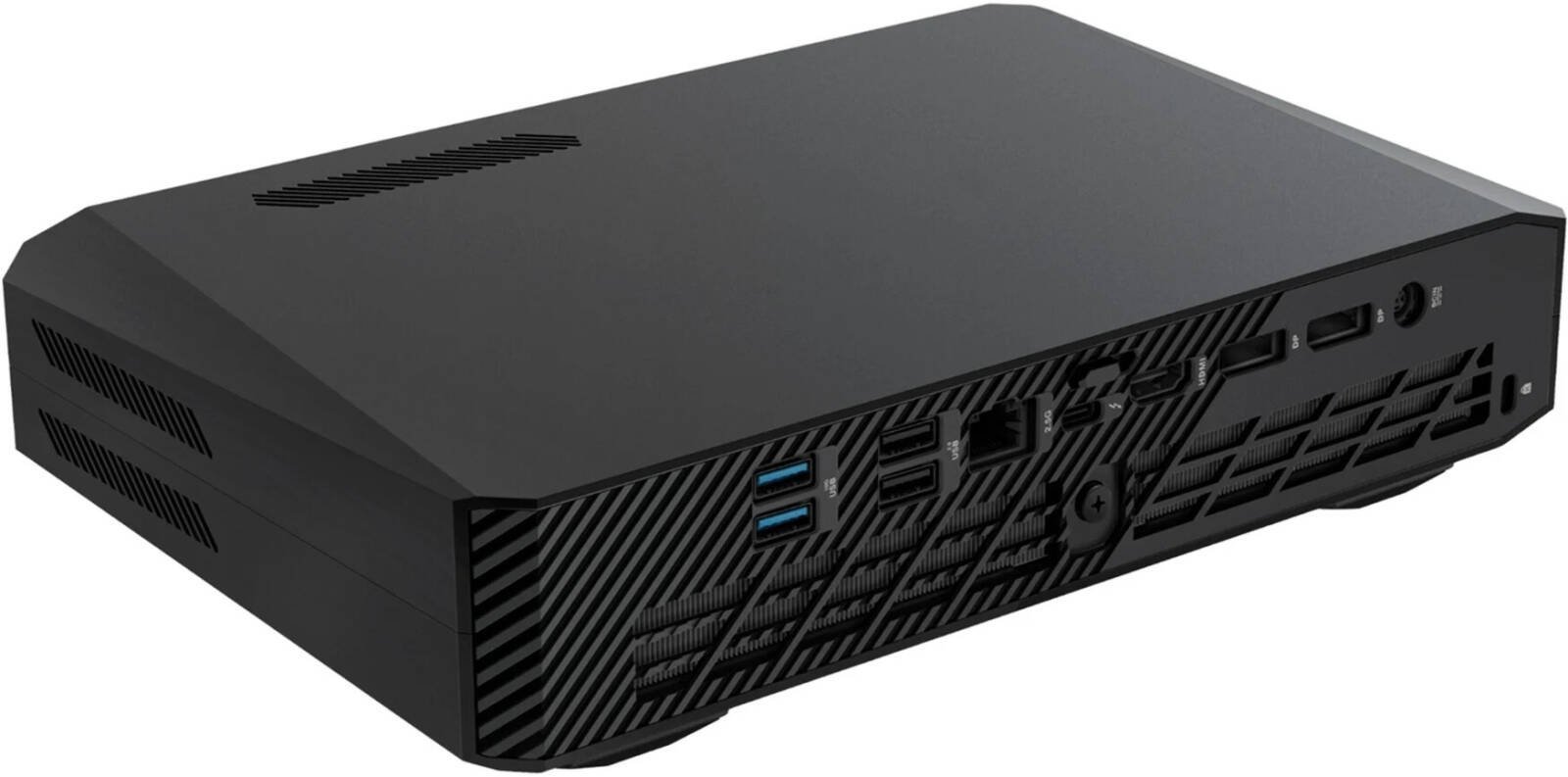 ASUS - Mini PC - 1 185H / up to 5.1 GHz - RAM 0 GB - no HDD - Intel Arc Graphics - Gigabit Ethernet, 2.5 Gigabit Ethernet, IEEE 802.11ax (Wi-Fi 6E), Bluetooth 5.3 - 802.11a/b/g/n/ac/ax (Wi-Fi 6E), Bluetooth 5.3 - no OS - monitor: none