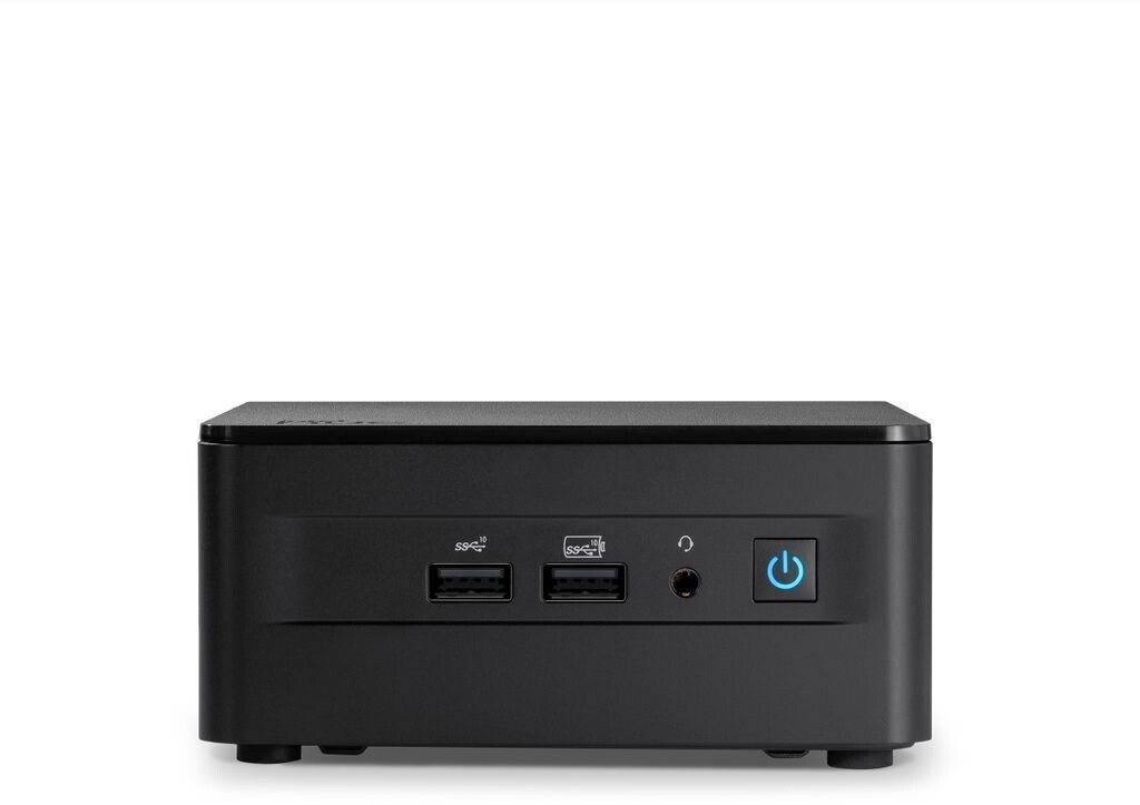 ASUS - Mini PC - 1 up to - RAM 0 GB - Gigabit Ethernet - 802.11a/b/g/n/ac/ax (Wi-Fi 6E), Bluetooth 5.3 - no OS - monitor: none - black
