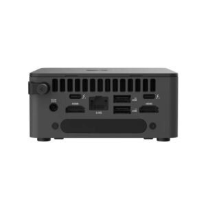 ASUS - Mini PC - 1 1360P / up to 5 GHz - RAM 0 GB - no HDD - Gigabit Ethernet, IEEE 802.11ax (Wi-Fi 6E) - 802.11a/b/g/n/ac/ax (Wi-Fi 6E) - no OS - monitor: none - black