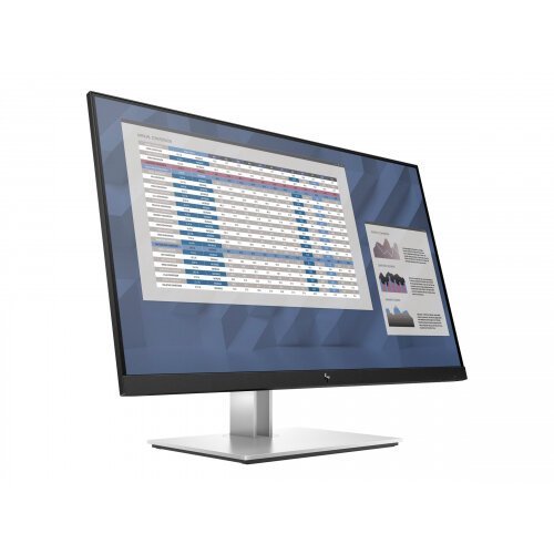 HP E27q G4 - E-Series - LED monitor - 27" - 2560 x 1440 QHD @ 60 Hz - IPS - 250 cd/m≤ - 1000:1 - 5 ms - HDMI, VGA, DisplayPort - black - promo - Smart Buy - with HP 5 years Next Business Day Onsite Hardware Support for Standard Monitors