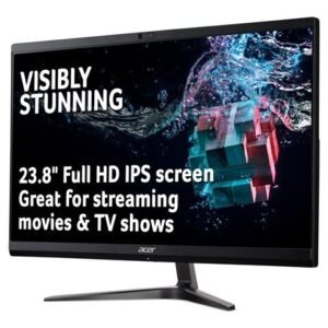 Acer Veriton Z2 VZ2594G - All-in-one - Core i5 1235U / up to 4.4 GHz - RAM 8 GB - SSD 256 GB - Gigabit Ethernet - monitor: LED (Full HD)