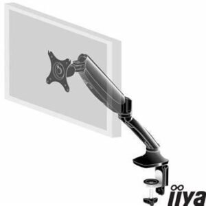 Iiyama DS3001C-B1 - Mounting kit - adjustable arm - for Monitor - black - screen size: 10"-27" - desk-mountable - for ProLite E2783QSU-B1, XU2495WSU-B1