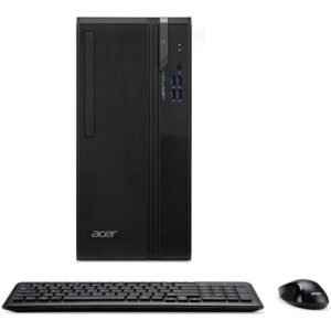 Acer Veriton S2 VS2690G - Mid tower - Core i5 12400 / 2.5 GHz - RAM 8 GB - SSD 512 GB - DVD SuperMulti - UHD Graphics 730 - WLAN: Bluetooth 5.0, 802.11a/b/g/n/ac/ax - Win 11 Pro - monitor: none