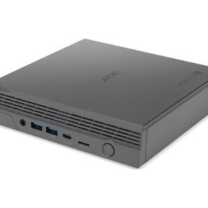 Acer Chromebox CXI5 - Mini PC - 1 x Celeron 7305 up to - RAM 4 GB - flash - eMMC 64 GB - UHD Graphics - Gigabit Ethernet, IEEE 802.11ax (Wi-Fi 6E) - Bluetooth, 802.11a/b/g/n/ac/ax (Wi-Fi 6E) - Chrome OS - monitor: none - grey