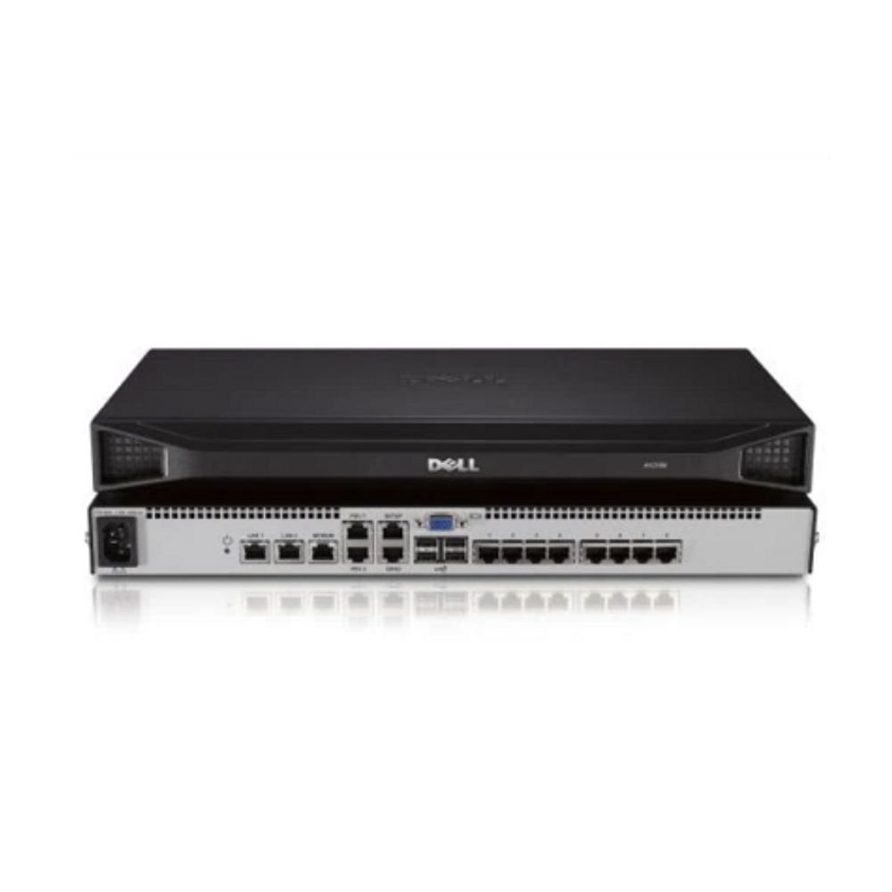 Dell DAV2108 8-port analog upgradeable to digital KVM switch with 1 local user 1power supply – 450-ADZM