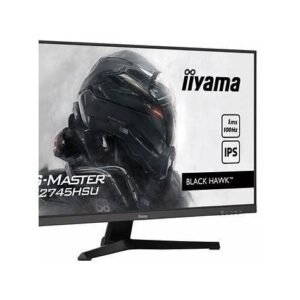 iiyama G-MASTER Black Hawk G2745HSU-B1 - LED monitor - 27" - 1920 x 1080 Full HD (1080p) @ 100 Hz - IPS - 250 cd/m≤ - 1000:1 - 1 ms - HDMI, DisplayPort - speakers - matte black