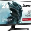 iiyama G-MASTER Red Eagle GB2470HSU-B6 - LED monitor - gaming - 24" (23.8" viewable) - 1920 x 1080 Full HD (1080p) @ 180 Hz - Fast IPS - 300 cd/m≤ - 1000:1 - 0.2 ms - HDMI, DisplayPort - speakers - black, matte