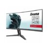 iiyama G-MASTER Red Eagle GCB4580DQSN-B1 - LED monitor - gaming - curved - 45" (44.5" viewable) - 5120 x 1440 Dual Quad HD @ 165 Hz - VA - 450 cd/m≤ - 3000:1 - HDR400 - 0.8 ms - 2xHDMI, DisplayPort - speakers - black, matte