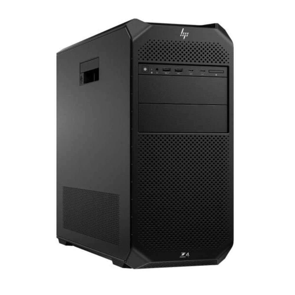 HP Z4 G5 Tower Desktop Computer, Intel Xeon W3-2423, 32GB RAM, 1TB SSD + 2TB HDD, NVIDIA RTX A400 4GB GPU, USB Business Slim Keyboard + USB Optical Mouse, No OS, Black | Z4-G5-TWR