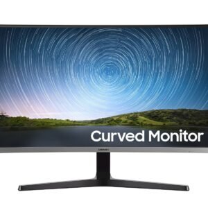 Samsung C27R500FHP - CR50 Series - LED monitor - curved - 27" (26.9" viewable) - 1920 x 1080 Full HD (1080p) @ 60 Hz - VA - 300 cd/m≤ - 3000:1 - 4 ms - HDMI, VGA - dark blue/grey