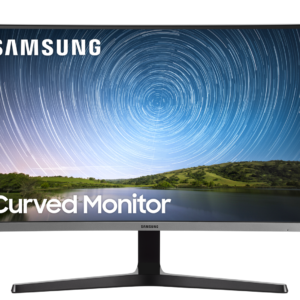 Samsung C32R500FHP - CR50 Series - LED monitor - curved - 32" (31.5" viewable) - 1920 x 1080 Full HD (1080p) @ 75 Hz - VA - 300 cd/m≤ - 3000:1 - 4 ms - HDMI, VGA - dark blue/grey