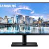 Samsung F24T450FZU - T45F Series - LED monitor - 24" - 1920 x 1080 Full HD (1080p) @ 75 Hz - IPS - 250 cd/m≤ - 1000:1 - 5 ms - 2xHDMI, DisplayPort - speakers - black