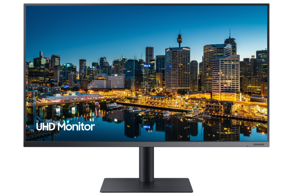 Samsung F32TU870VP - TU87F Series - LED monitor - 32" (31.5" viewable) - 3840 x 2160 4K @ 60 Hz - VA - 250 cd/m≤ - 2500:1 - HDR10 - 5 ms - 2xThunderbolt 3, HDMI, DisplayPort - dark blue/grey