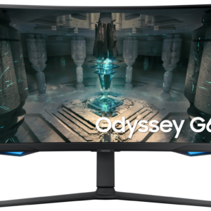 Samsung Odyssey G6 S27BG650EU - G65B Series - LED monitor - Smart - gaming - curved - 27" - 2560 x 1440 QHD @ 240 Hz - VA - 350 cd/m≤ - 2500:1 - DisplayHDR 600 - 1 ms - 2xHDMI, DisplayPort - speakers - black