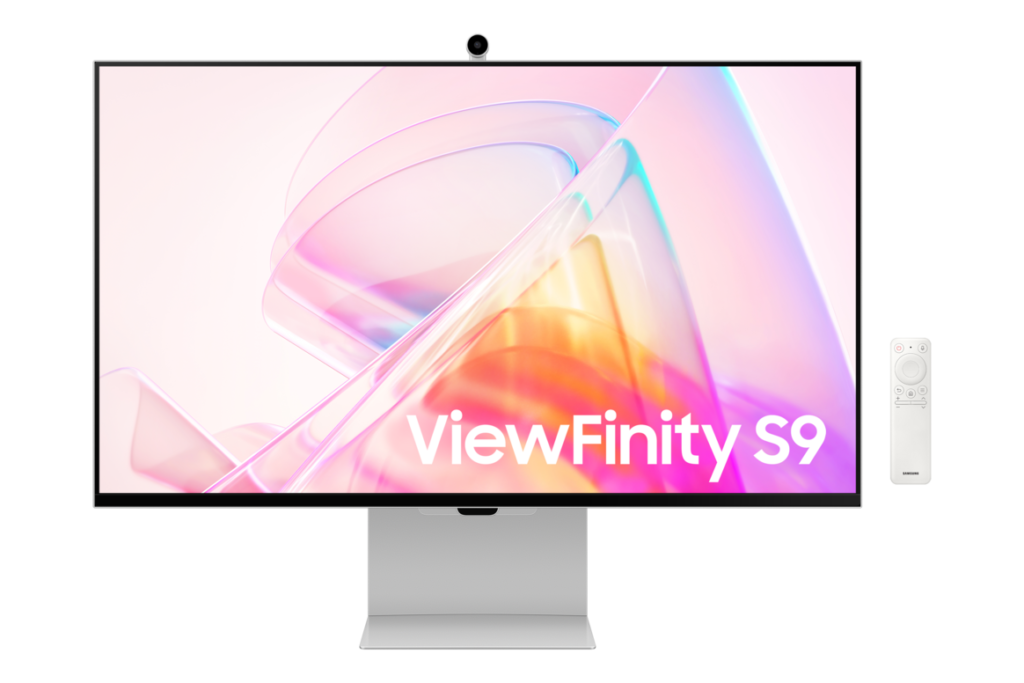 Samsung ViewFinity S9 S27C902PAU - S90PC Series - LED monitor - Smart - 27" - 5120 x 2880 5K @ 60 Hz - IPS - 600 cd/m≤ - 1000:1 - 5 ms - Mini DisplayPort, Thunderbolt 4 - speakers - silver, metal silver