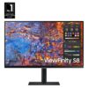Samsung ViewFinity S8 S32B800PXP - S80PB Series - LED monitor - 32" - 3840 x 2160 4K @ 60 Hz - IPS - 350 cd/m≤ - 1000:1 - DisplayHDR 600 - 5 ms - HDMI, DisplayPort, USB-C - black