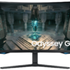 Samsung Odyssey G6 S32BG650EU - G65B Series - LED monitor - Smart - gaming - curved - 32" - 2560 x 1440 QHD @ 240 Hz - VA - 350 cd/m≤ - 2500:1 - DisplayHDR 600 - 1 ms - 2xHDMI, DisplayPort - speakers - black