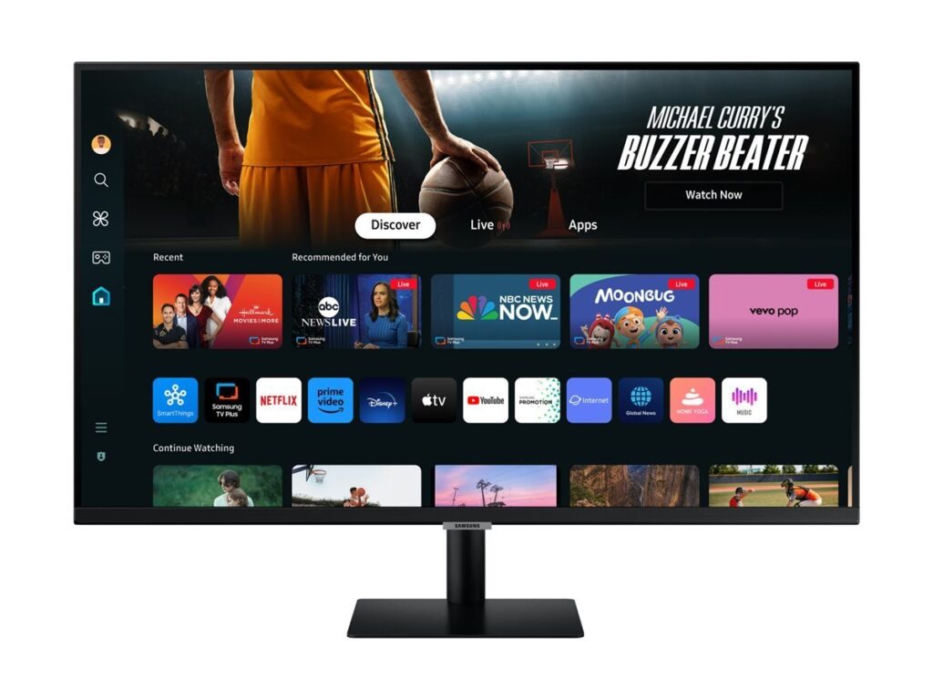 Samsung S32DM700UU - LED monitor - Smart - 32" - 3840 x 2160 4K