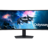 Samsung Odyssey G9 S49CG954EU - G95C Series - LED monitor - gaming - curved - 49" - 5120 x 1440 Dual Quad HD @ 240 Hz - VA - 450 cd/m≤ - 2500:1 - DisplayHDR 1000 - 1 ms - 2xHDMI, DisplayPort - black