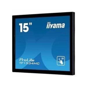 iiyama ProLite TF1534MC-B7X - LED monitor - 15" - open frame - touchscreen - 1024 x 768 - TN - 370 cd/m≤ - 700:1 - 8 ms - HDMI, VGA, DisplayPort - black