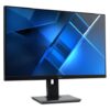 Acer B277U - LED monitor - 27" (27" viewable) - 2560 x 1440 WQHD @ 75 Hz - IPS - 350 cd/m≤ - 4 ms - HDMI, DisplayPort - speakers - black
