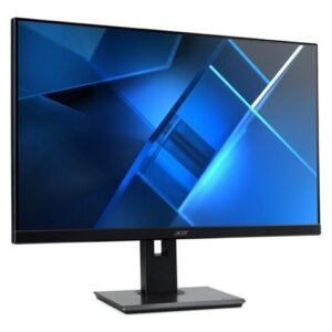 Acer B277U - LED monitor - 27" (27" viewable) - 2560 x 1440 WQHD @ 75 Hz - IPS - 350 cd/m≤ - 4 ms - HDMI, DisplayPort - speakers - black