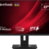 ViewSonic VG2748a-2 - LED monitor - 27" - 1920 x 1080 Full HD (1080p) @ 60 Hz - IPS - 250 cd/m≤ - 1000:1 - 5 ms - HDMI, VGA, DisplayPort, USB
