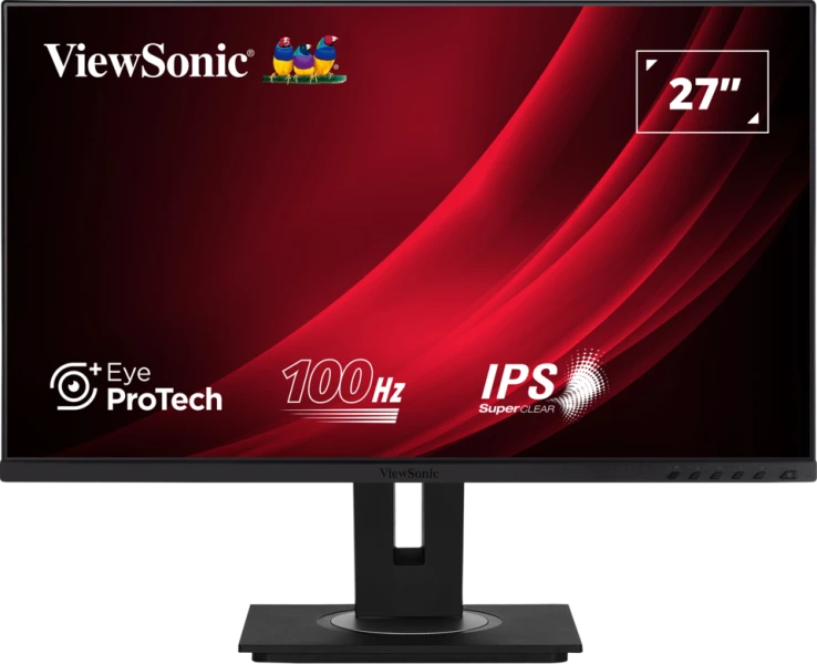 ViewSonic VG2748a-2 - LED monitor - 27" - 1920 x 1080 Full HD (1080p) @ 60 Hz - IPS - 250 cd/m≤ - 1000:1 - 5 ms - HDMI, VGA, DisplayPort, USB
