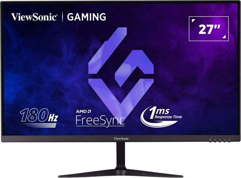 ViewSonic VX2718-P-MHD - LED monitor - 27" - 1920 x 1080 Full HD (1080p) @ 165 Hz - VA - 250 cd/m≤ - 4000:1 - 1 ms - 2xHDMI, DisplayPort - speakers