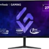 ViewSonic VX2719-PC-MHD - Gaming - LED monitor - gaming - curved - 27" - 1920 x 1080 Full HD (1080p) @ 240 Hz - VA - 250 cd/m≤ - 4000:1 - 1 ms - 2xHDMI, DisplayPort - speakers