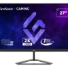 ViewSonic VX2758A-2K-PRO - LED monitor - gaming - 27" - 2560 x 1440 QHD @ 170 Hz - IPS - 250 cd/m≤ - 1000:1 - HDR10 - 1 ms - 2xHDMI, DisplayPort