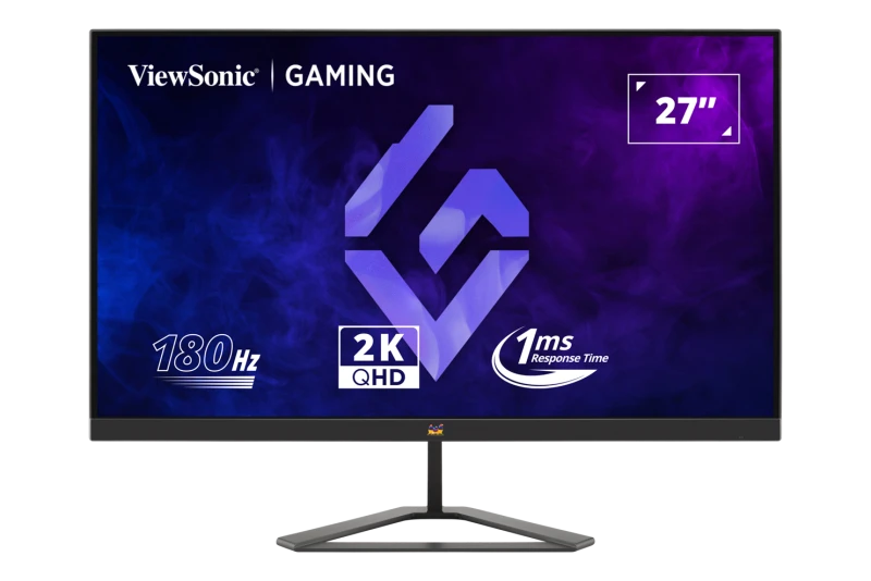 ViewSonic VX2758A-2K-PRO - LED monitor - gaming - 27" - 2560 x 1440 QHD @ 170 Hz - IPS - 250 cd/m≤ - 1000:1 - HDR10 - 1 ms - 2xHDMI, DisplayPort