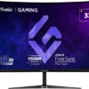 ViewSonic VX3219-PC-MHD - LED monitor - gaming - curved - 32" - 1920 x 1080 Full HD (1080p) @ 240 Hz - VA - 300 cd/m≤ - 3000:1 - 1 ms - 2xHDMI, DisplayPort - speakers