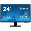 iiyama ProLite XU2463HSU-B1 - LED monitor - 24" (23.8" viewable) - 1920 x 1080 Full HD (1080p) @ 100 Hz - IPS - 250 cd/m≤ - 1300:1 - 3 ms - HDMI, DisplayPort - speakers - black, matte