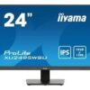 iiyama ProLite XU2495WSU-B7 - LED monitor - 24.1" - 1920 x 1200 WUXGA @ 75 Hz - IPS - 300 cd/m≤ - 1000:1 - 4 ms - HDMI, DisplayPort - speakers - matte black