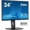 iiyama ProLite XUB2497HSN-B1 - LED monitor - 24" (23.8" viewable) - 1920 x 1080 Full HD (1080p) @ 100 Hz - IPS - 250 cd/m≤ - 1300:1 - 1 ms - HDMI, DisplayPort, USB-C - speakers - black, matte