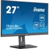 iiyama ProLite XUB2792QSU-B6 - LED monitor - 27" - 2560 x 1440 WQHD @ 100 Hz - IPS - 250 cd/m≤ - 1300:1 - 0.4 ms - HDMI, DisplayPort - speakers - matte black