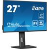 iiyama ProLite XUB2792UHSU-B6 - LED monitor - 27" - 3840 x 2160 4K @ 60 Hz - IPS - 350 cd/m≤ - 1300:1 - 4 ms - HDMI, DisplayPort, USB-C - speakers - matte black